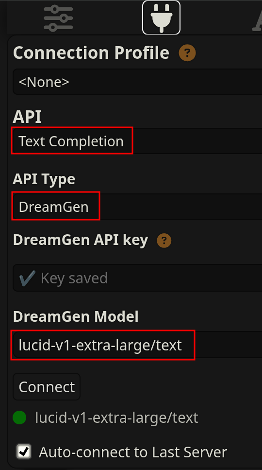 连接到 DreamGen